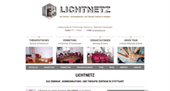 Desktop Screenshot of lichtnetz.de